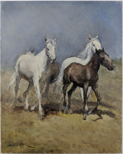 Pál Fried - Four Horses I