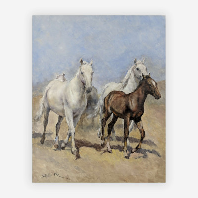 Pál Fried - Four Horses II