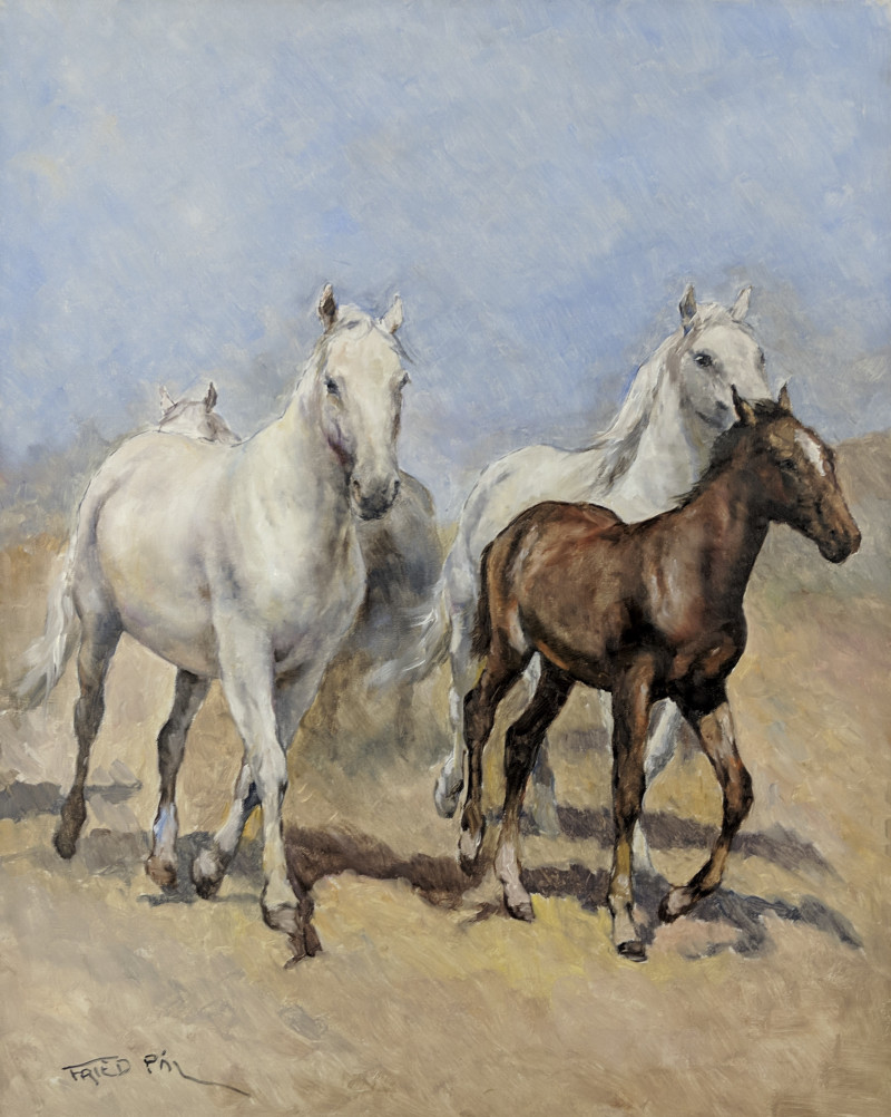 Pál Fried - Four Horses II