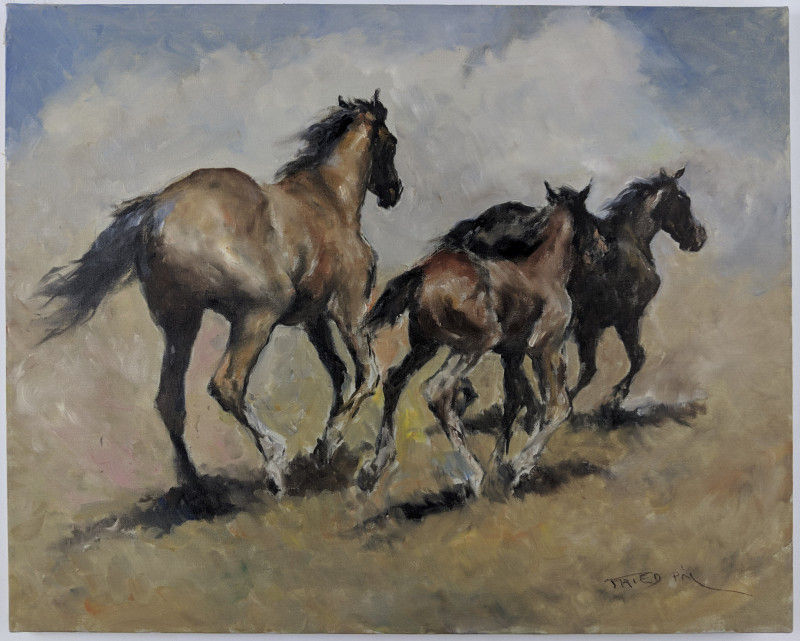 Pál Fried - Three Horses