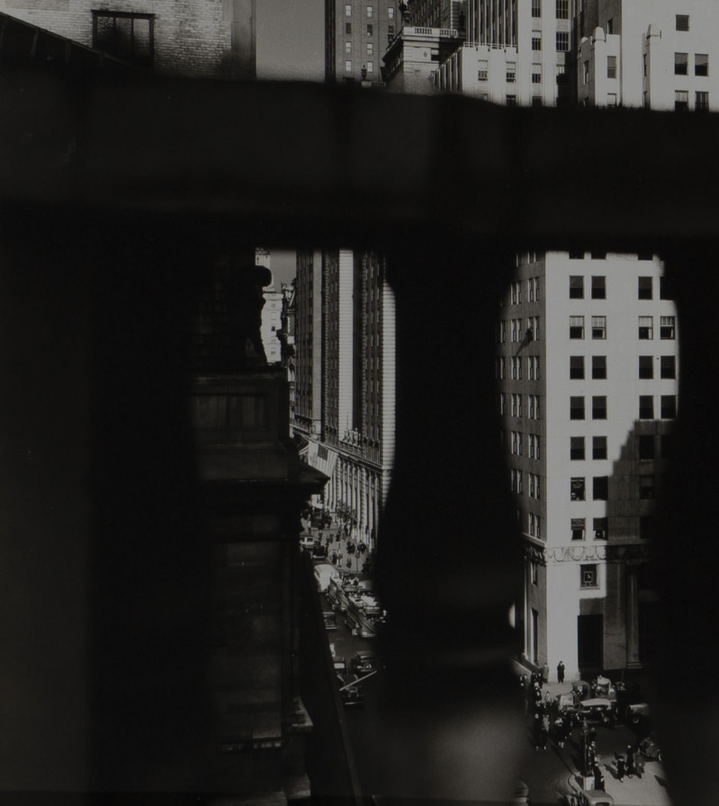 Berenice Abbott - Squibb Building with Sherry Netherland in background