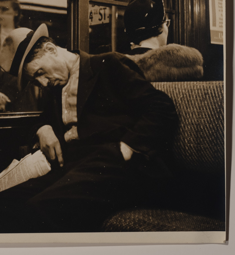 Sol Libsohn - Man Sleeping on Subway