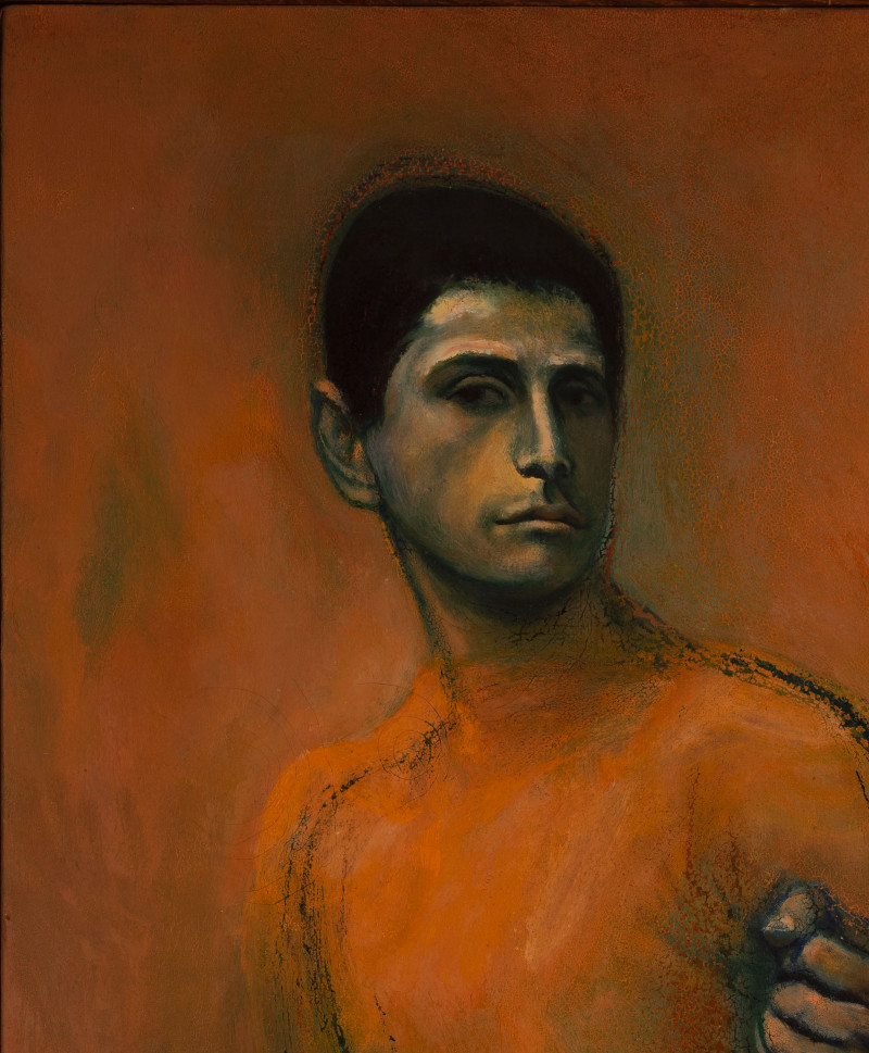 Symeon Shimin - Untitled (Portrait of a man)