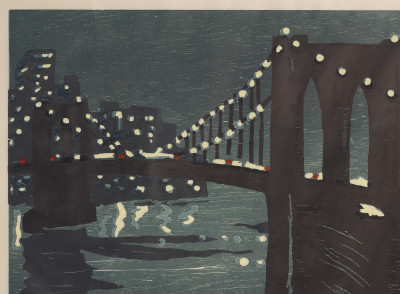 Richard Bosman - East River Bridges IV (Brooklyn Bridge)