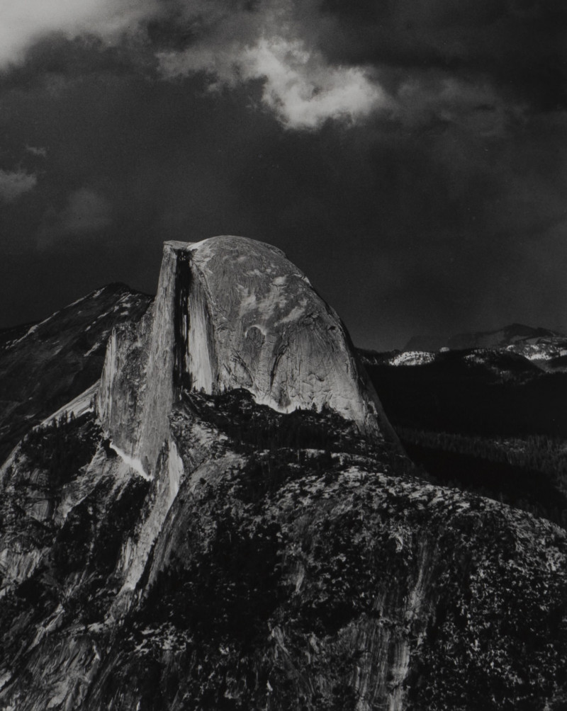 Ansel Adams - Half Dome from Glacier Point, Thunderstrom