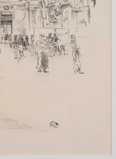 James Abbott McNeill Whistler - The Long Gallery, Louvre