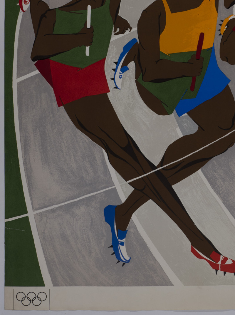Jacob Lawrence - Untitled (Olympic Poster)