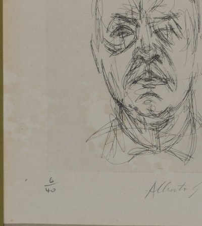 Alberto Giacometti - Head of a Man