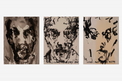 David Stern - Three Self Portraits