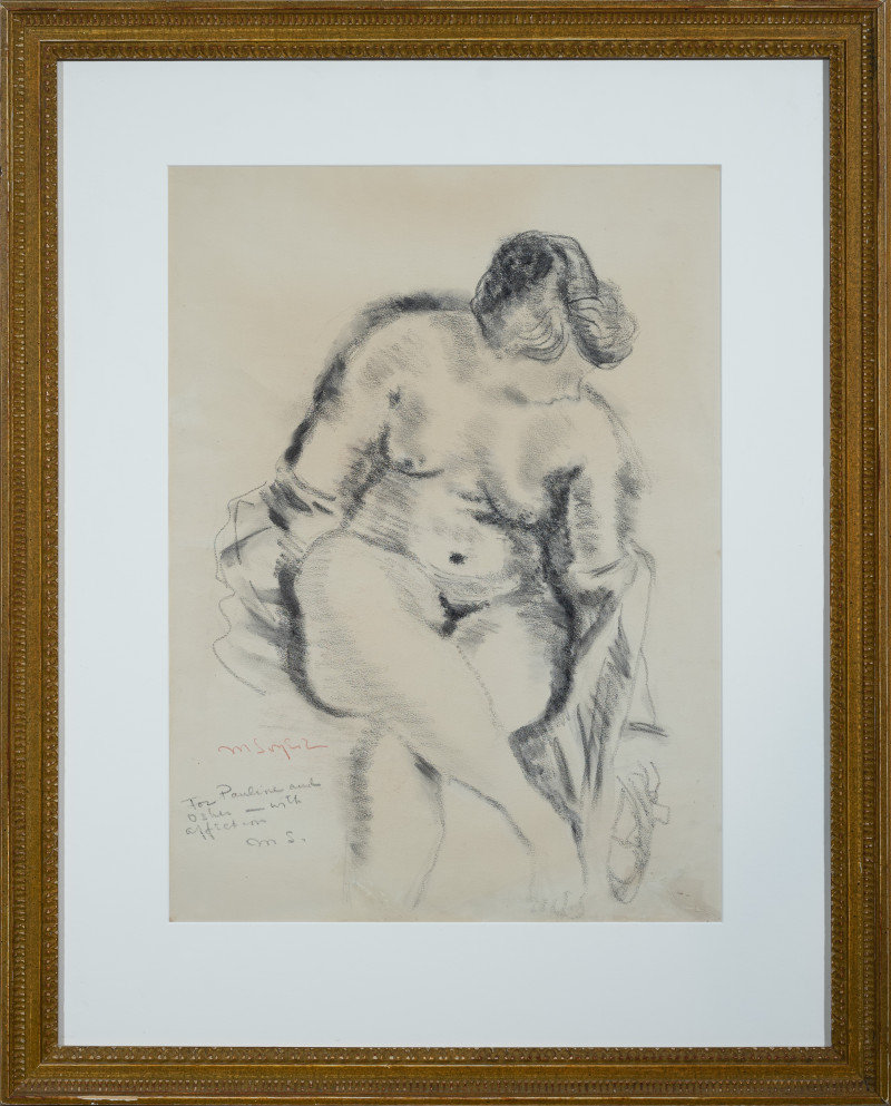 Moses Soyer - Nude