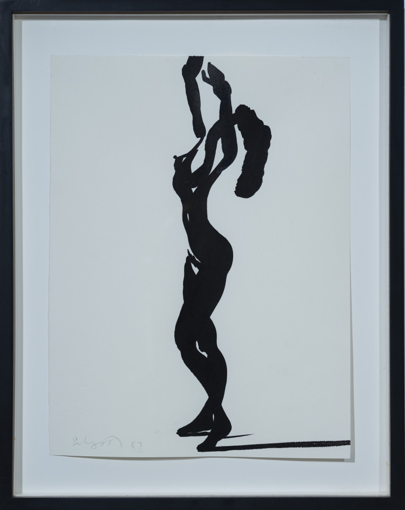 Ben Schonzeit - Untitled (Nude Figure)
