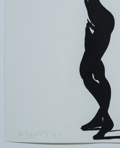 Ben Schonzeit - Untitled (Nude Figure)