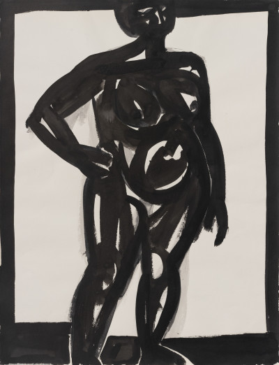 Image for Lot Michael Loew - Standing Nude