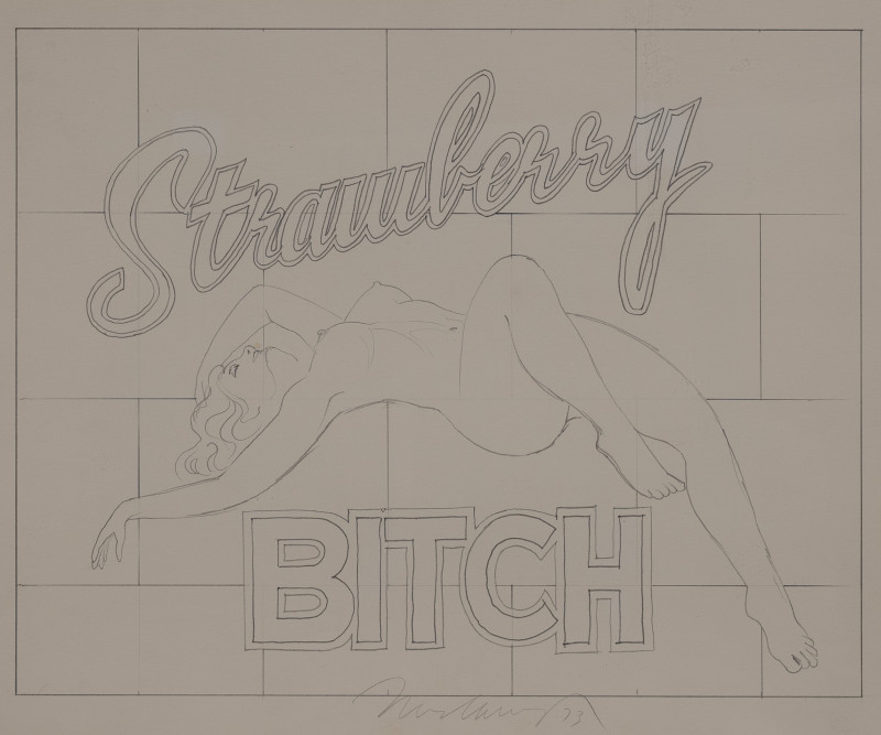 Mel Ramos - Strawberry Bitch