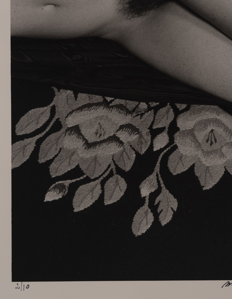 Marie-Claire Montanari - Hip on Flowered Carpet