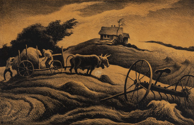 Image for Lot Thomas Hart Benton - New England Farm