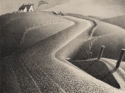 Image for Lot Grant Wood - March