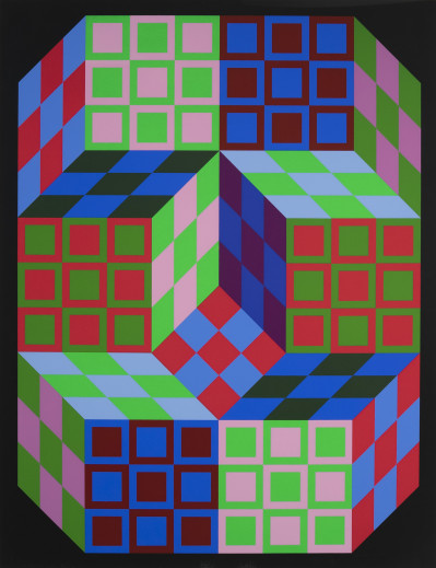 Image for Lot Victor Vasarely - Garden