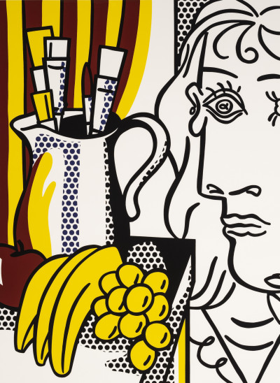 Image for Lot Roy Lichtenstein - LA County Museum of Art Exhibition Poster: The Prints of Roy Lichtenstein