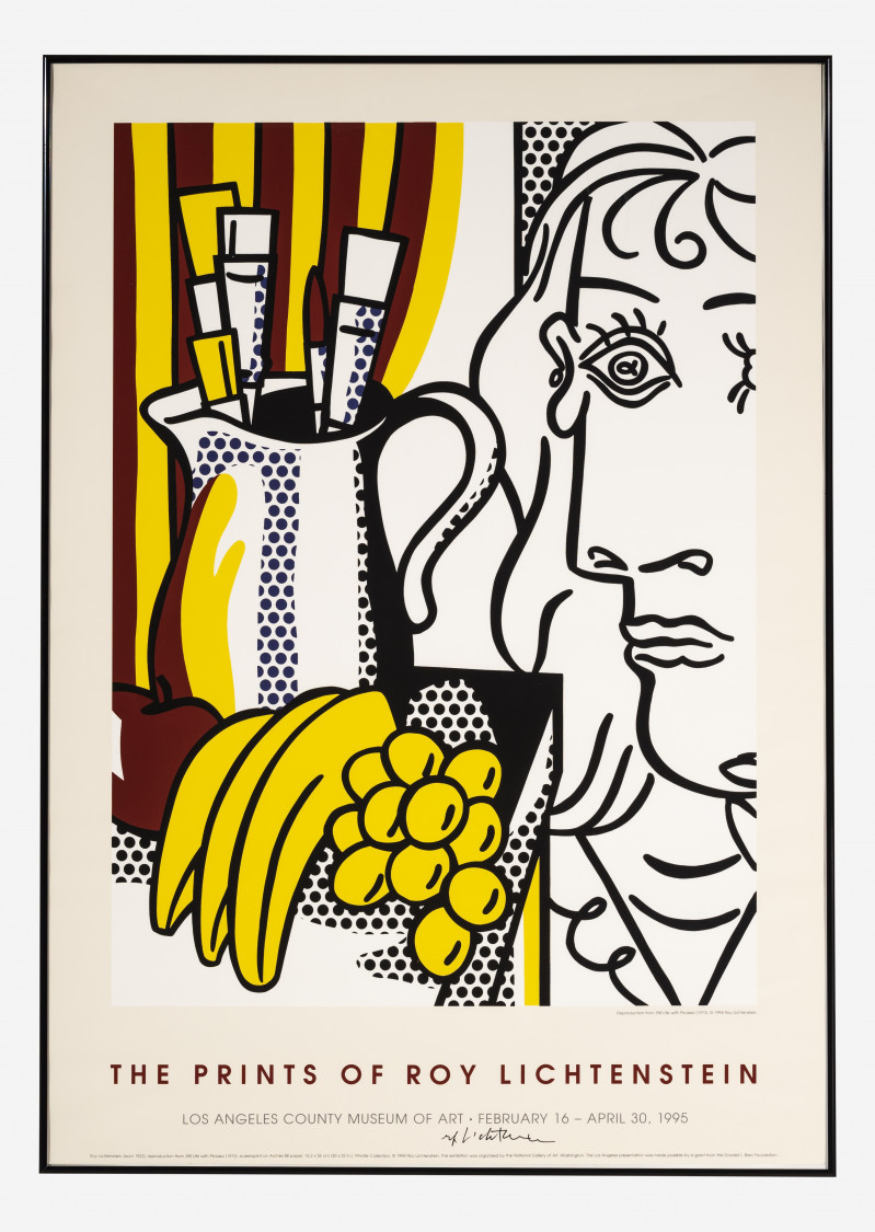 Roy Lichtenstein - LA County Museum of Art Exhibition Poster: The Prints of Roy Lichtenstein