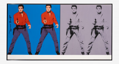 Andy Warhol - Elvis I and II (Poster)