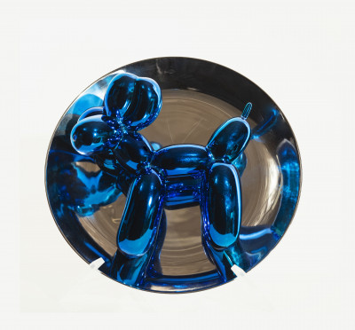 Image for Lot Jeff Koons - Balloon Dog (Blue)(damaged and conserved)