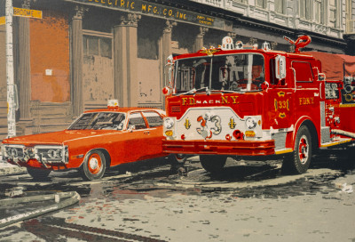 Image for Lot Ron Kleeman - Untitled (Broome Street Fire Engine)