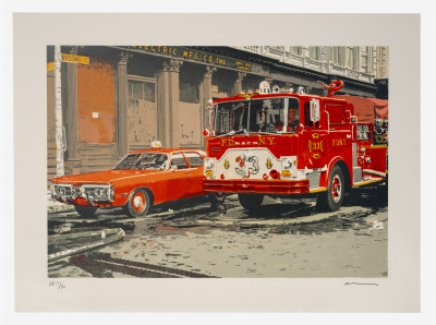 Ron Kleeman - Untitled (Broome Street Fire Engine)