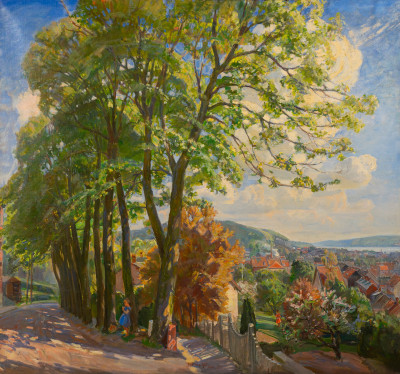 Image for Lot Carl Christian Forup - Hilltop View