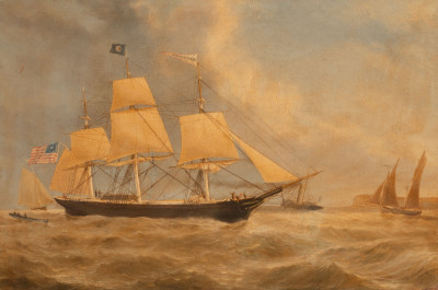 Image for Lot Horacio Cassinelli - The American Ship 'Mary Bradford'