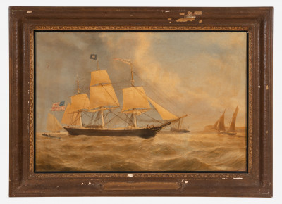 Horacio Cassinelli - The American Ship 'Mary Bradford'
