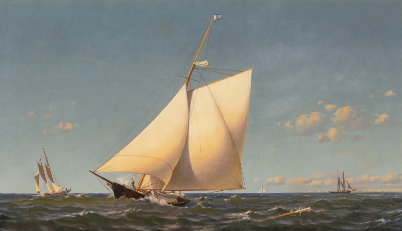 Warren W. Sheppard - Untitled (Ships)