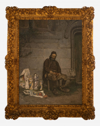 Thomas Hovenden - Breton Icon Seller
