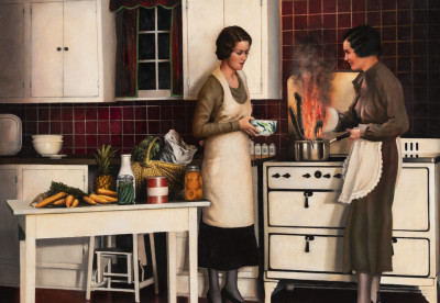 Image for Lot Guy Johnson - Ladies Cooking