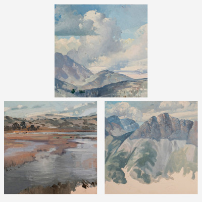 Image for Lot George Browne - 3 Rocky Mountain studies