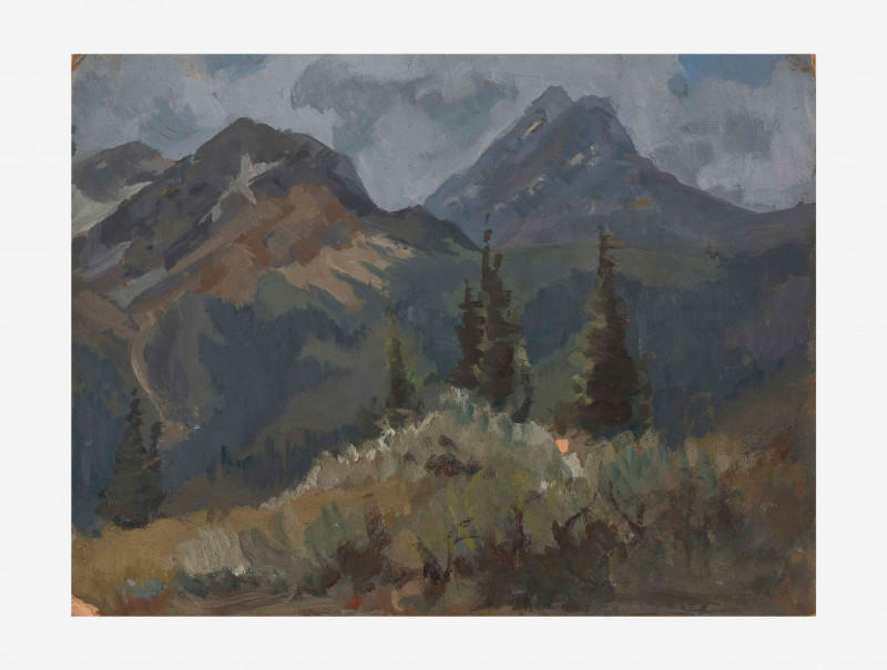George Browne - 9 Mountain studies