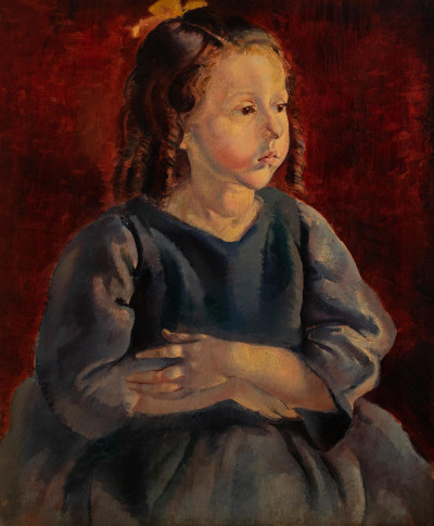 Clara Klinghoffer - Portrait of a girl