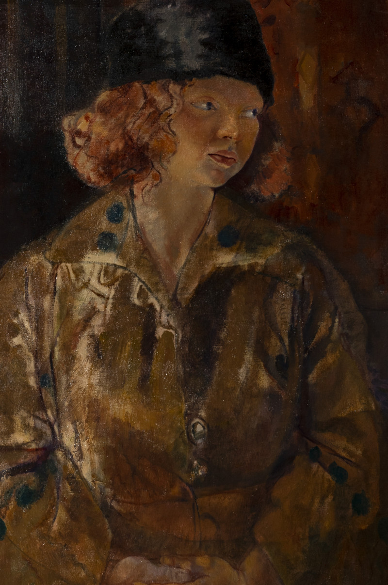 Clara Klinghoffer - Untitled (Woman in a hat)