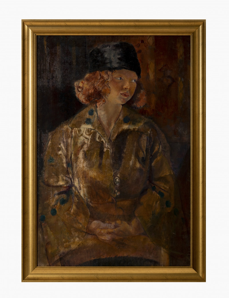 Clara Klinghoffer - Untitled (Woman in a hat)