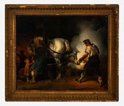 after Théodore Géricault - The Flemish Farrier