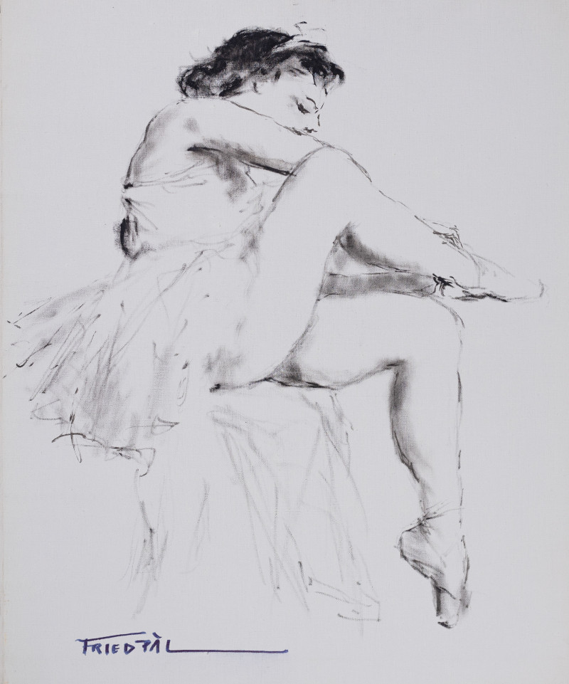Pál Fried - Untitled (Ballet dancer)