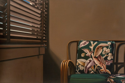 Lisa Parker Hyatt - Untitled (Cane sofa)