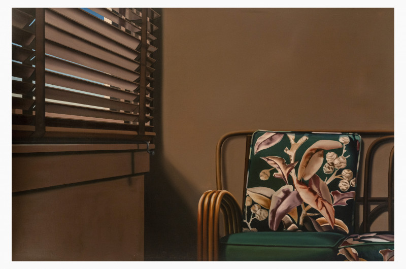 Lisa Parker Hyatt - Untitled (Cane sofa)