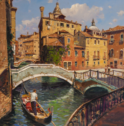 Image for Lot Armando Romano - Venezia Bridge