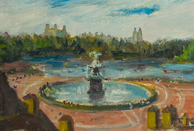 Image for Lot Michael Werboff - Bethesda Fountain, Central Park, New York