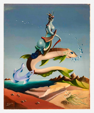 Georges Spiro - Untitled (Mermaid fantasy)