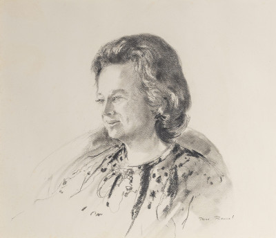 Image for Lot Pierre Roussel - Portrait of Janet Traeger Salz