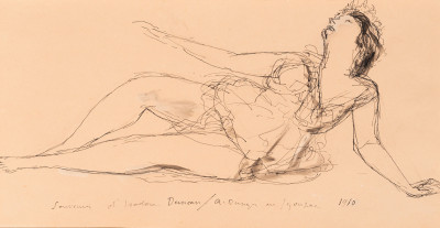 Andre Dunoyer de Segonzac - Isadora Duncan Study III