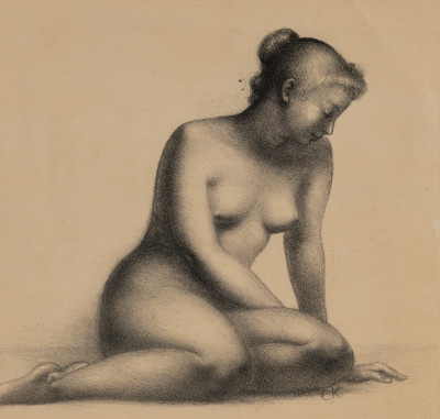 Image for Lot Clara Klinghoffer - Untitled (Nude)