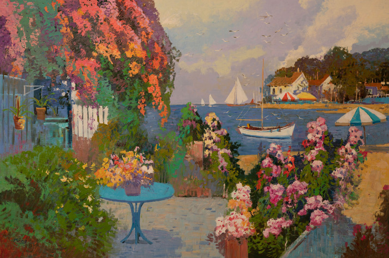 Ming Feng - Summer Garden by the Sea